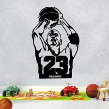 Personalized Basketball, Custom Basketball 23, Basketball Name Sign