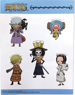 one piece anime sticker sheet official licensed merchandise ebay