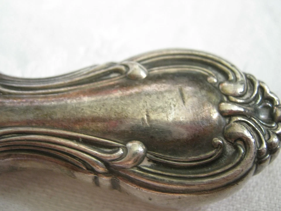 Servidor de pastel de boda Sterling Handle International 1940 Juana of Arc, hoja de 6" Foto 3 de 4