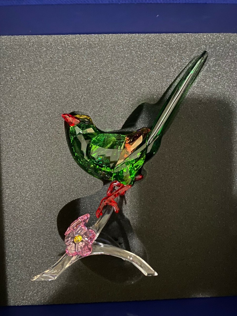 SWAROVSKI GREEN MAGPIE 5244650 NEW | eBay UK