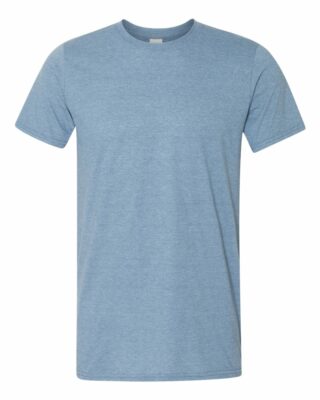NEW Gildan Men's Softystyle Ringspun Cotton Short Sleeves Plain T-shirt 64000