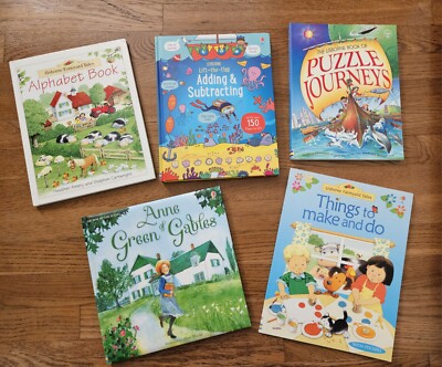 Lot Of 5 Usborne Books, Very Good Used Condition