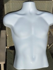 Male Molded White Shirt Forms - Fits Men's Sizes S-L