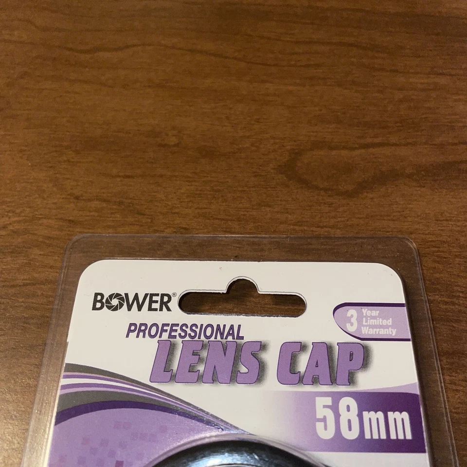 Bower 58mm Professional Snap-On Lens Cap No. CP58 - Image 2 of 4