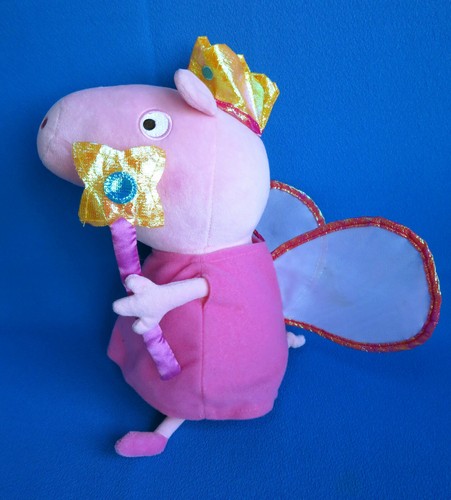 2 X TY BEANIE BUDDY & BABY * PRINCESS PEPPA PIG soft toy plush BUNDLE * JOB LOT - Picture 4 of 11