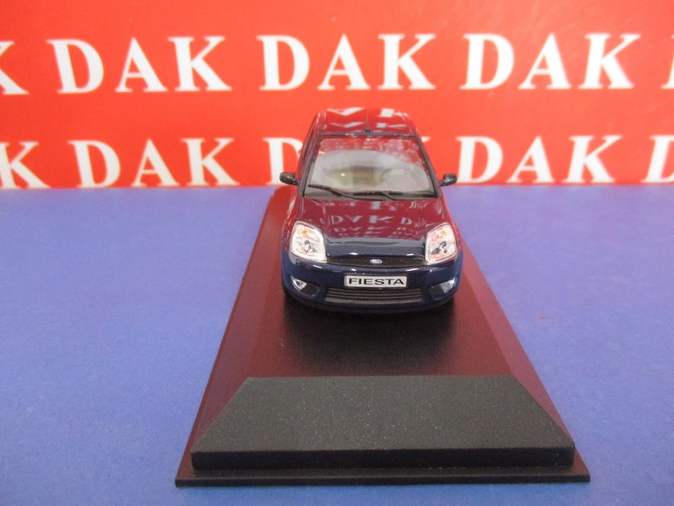 Die cast 1/43 Modellino Auto Ford Fiesta MK.V 5 porte Blue M. 2002 - Immagine 3 di 4