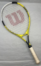 Wilson Tennis Racquet US Open 25 Racket 3 7/8 Grip Junior Yellow Black White