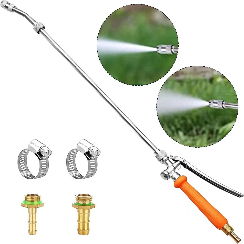29'' Sprayer Wand Replacement, 3/8" Brass Barb Universal Stainless Sprayer  Wand | eBay