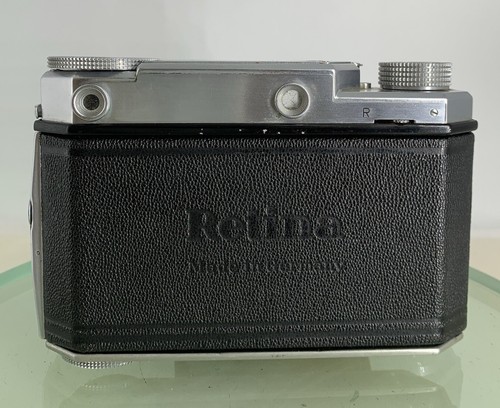 Kodak Retina II Type 142 klappbare 35mm Messsucherkamera mit Ektar 50mm f3.5 Objektiv - Bild 6 von 9