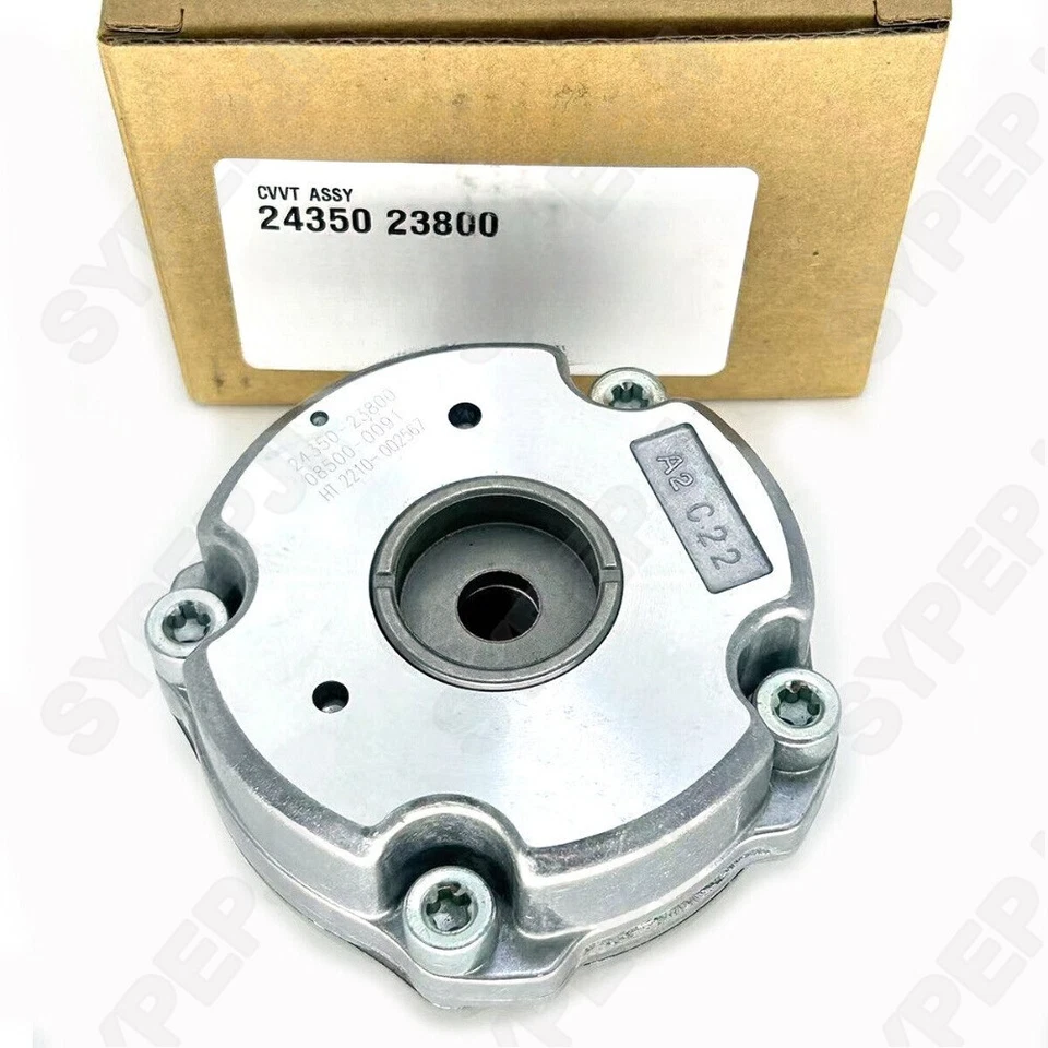 Engranaje de árbol de levas CVVT para Hyundai Tucson Kia Spectra Sportage 2.0L24350-23800 nuevo Foto 2 de 4