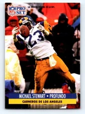 1991 Pro Set Spanish FRESH PULL #125 Michael Stewart