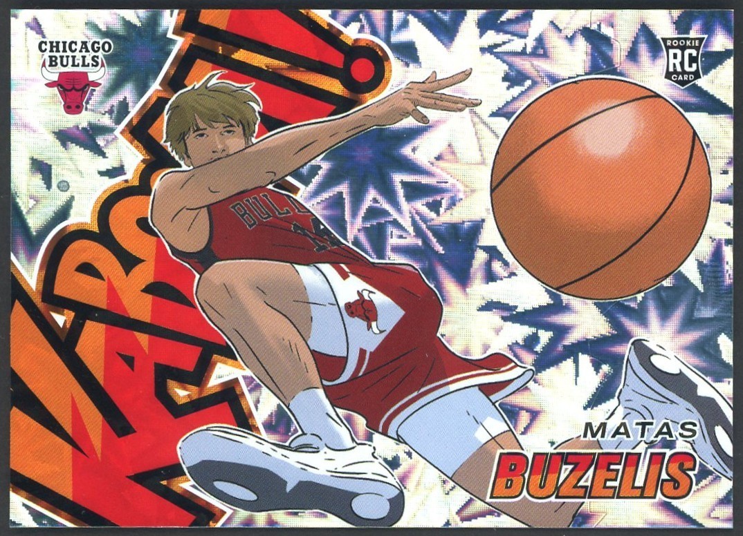 2024-25 Panini Revolution KABOOM! Horizontal #25 Matas Buzelis RC Rookie SSP
