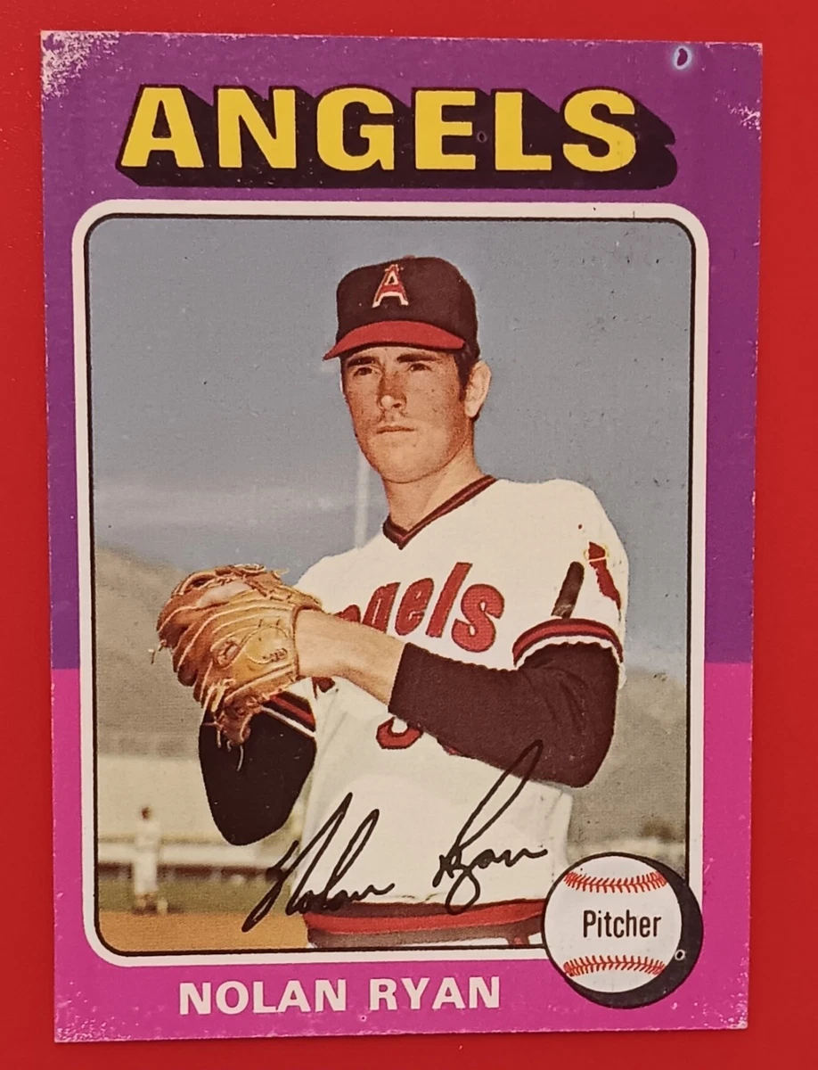 Topps Nolan Ryan Baseball 1975 Season Sports Trading Cards