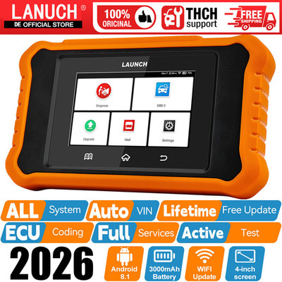 LAUNCH Creader Elite 2.0 OBD2 Diagnosegerät Active Test ALL systems ABS für Audi