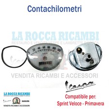 Contachilometri Vespa PRIMAVERA ET3 Scala 120 KMH [SFONDO BIANCO]