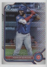 2022 Bowman Chrome Prospects Mega Box Mojo Refractor Ronnier Quintero 0it8