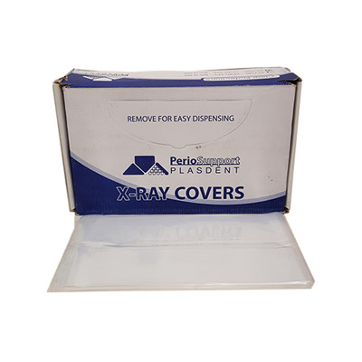 Plasdent PS1105 X-Ray Head Sleeve Covers 15'' x 26'' Plastic Clear 500/Pk