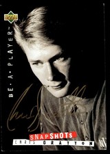1994-95 Upper Deck Be a Player Autographs Snap Shots Chris Gratton Auto Tampa