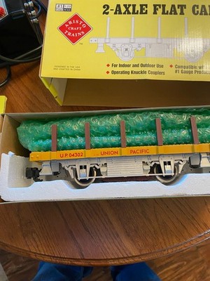 Aristo-Craft G Scale Union Pacific Flat Car w/ Load ART-40203 Rare