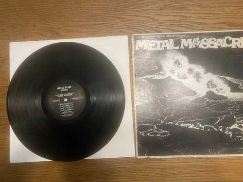 Metal Massacre Vinyl Metallica Misspelling MBR 1001 1982 ORIGINAL 1st Press