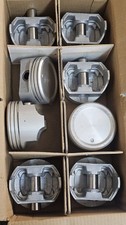 Ohio Pistons Set .020 Fit Gm Chevrolet Chevy 400 Sbc V8 6.6l 329244 Nos Usa