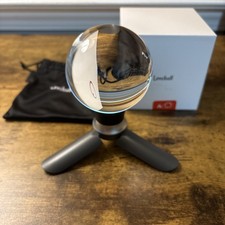 Lensball Pro 80mm Clear Crystal Ball Photography Sphere, Microfiber Bag