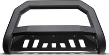 Bull Bars vs Grille Guards: What is Better? Matte Black AVT Style Bull Bar Brush Push Front Bumper Grill Grille Guard with S