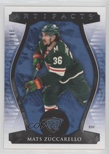 2023-24 Upper Deck Artifacts Light Blue Steel 7/85 Mats Zuccarello #39 03uh