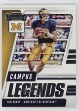 2021 Panini Contenders Draft Picks Campus Legends Tom Brady #7 1ln0
