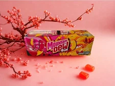Mountain Dew Zero Sugar Trolli Cherry Lemon Soda 12pack Cans, InterShipAvail
