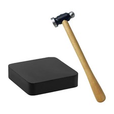 Schmuck Werkzeugset Mini Hammer Gummi Bank Bl...