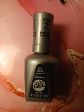 Sally Hansen Miracle Gel™, Matte Top Coat 102, Long Lasting, Gel-Like Formula...