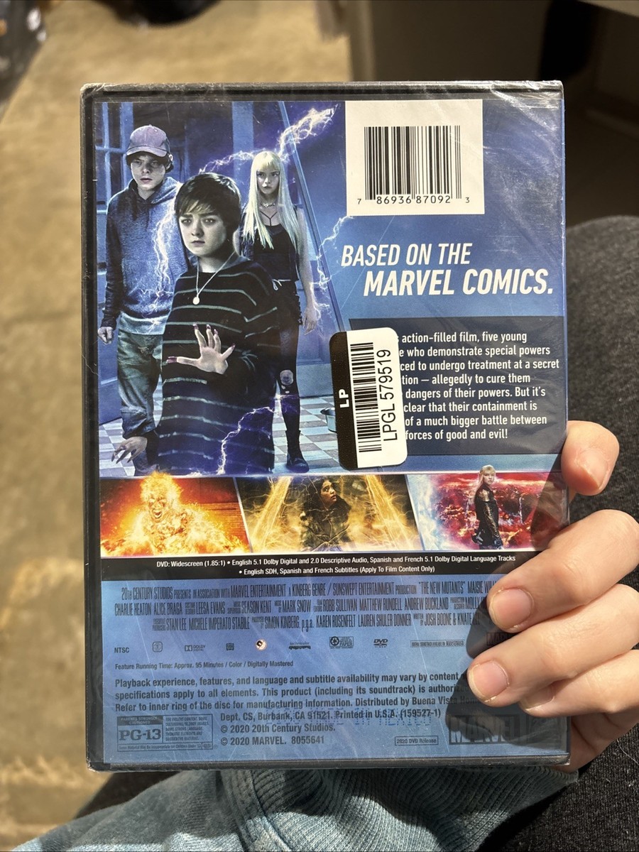 The New Mutants (DVD, 2020) 786936870923| eBay