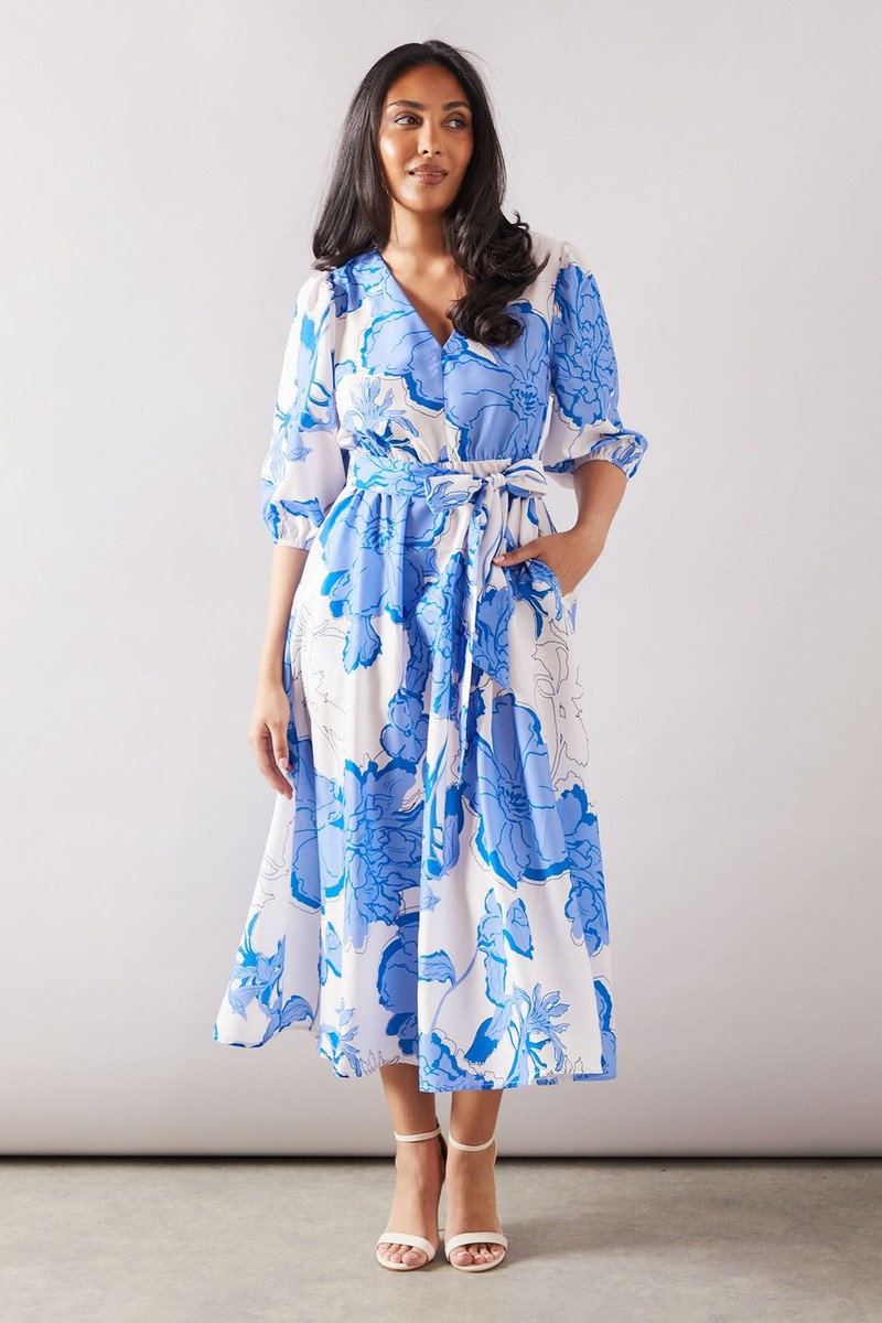 Midi Dress Wallis Ladies Fashion New In Midi Dresses Shift Dresses