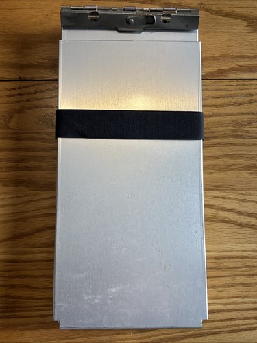 Saunders Aluminum Metal Police Citation Ticket Book