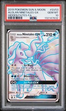 2019 Pokemon Sun & Moon Hidden Fates Alolan Ninetales GX FA #SV53 PSA 10 on eBay