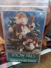 INDYGO JUNCTION DESIGNS SNOWMAN CRAFT PATTERN #IJ310 -SNOW PALS