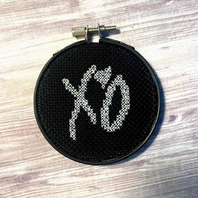 The Weeknd XO Mini Hand-Embroidery - 3'' Finished Hoop After Hours Til Dawn