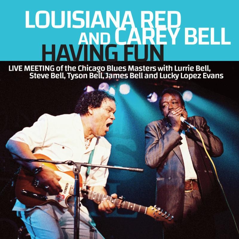Louisiana Red and Carey Bell Having Fun: Live Meeting CD JSP3026 NEW