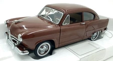 Sun Star 1/18 Scale 5101 - 1951 Kaiser Henry J - Caribbean Coral Metallic