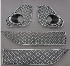 3sd807676a Chrome Front Bumper Grill Kit For 2019-24 Bentley New Continental Gt