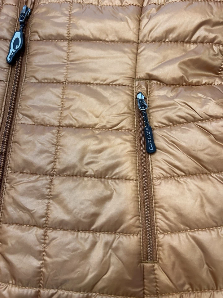 NWOT Drake Waterfowl Synthetic Down Pac-Vest Bronze Rust Small - Image 2 of 4