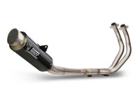 Komplett Auspuff 2X1 GP PRO Carbon Mivv FÜR Yamaha MT-07 / FZ-07 2021-2024