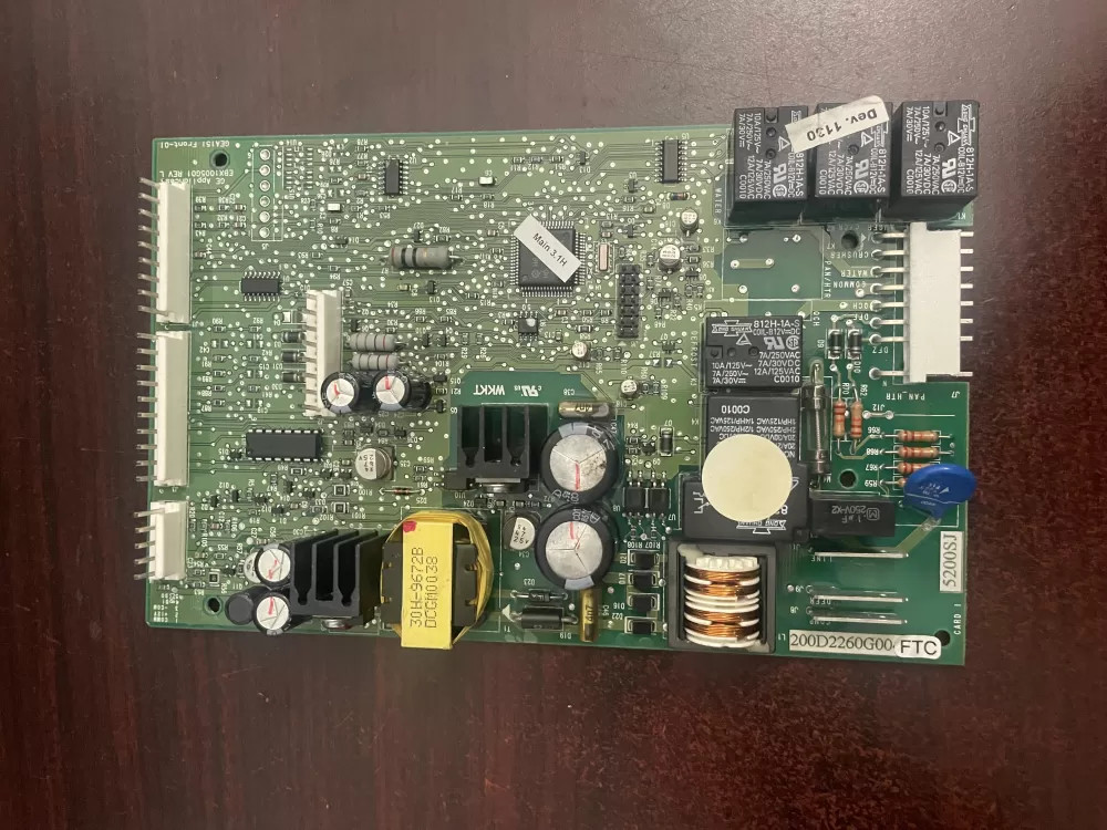 GE 200D2260G004 EBX1005G01 Refrigerator Control Board AZ97444