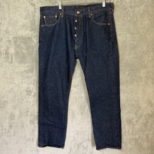 Levi's 501 Premium Men's Straight Leg Jeans Denim Size 36x30 36x28 Button Fly