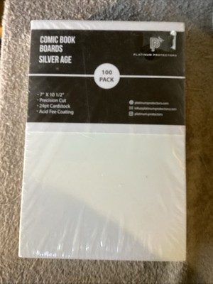 Comic Book Boards Silver Age 100 Pack 74A