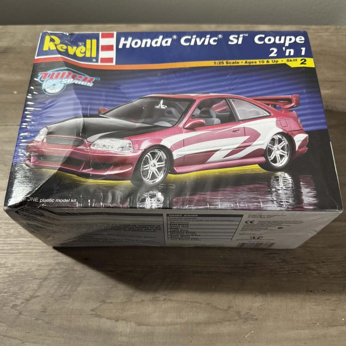 Revell Tuner Series Honda Civic Si Coupe 2 'n 1 1:25 Model Kit 85