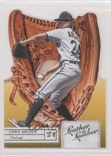 2019 Panini Leather & Lumber Gloves Die-Cut Chris Archer #23 e2j