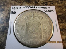 1823 NEDERLANDEN 3 G FANTASY COIN
