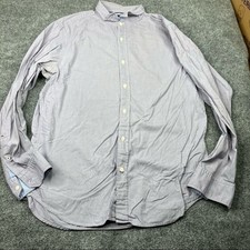 Banana Republic Men's custom 078 wash shirt slim fit L long sleeve Button Down